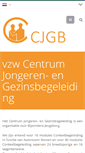 Mobile Screenshot of cjgb.be